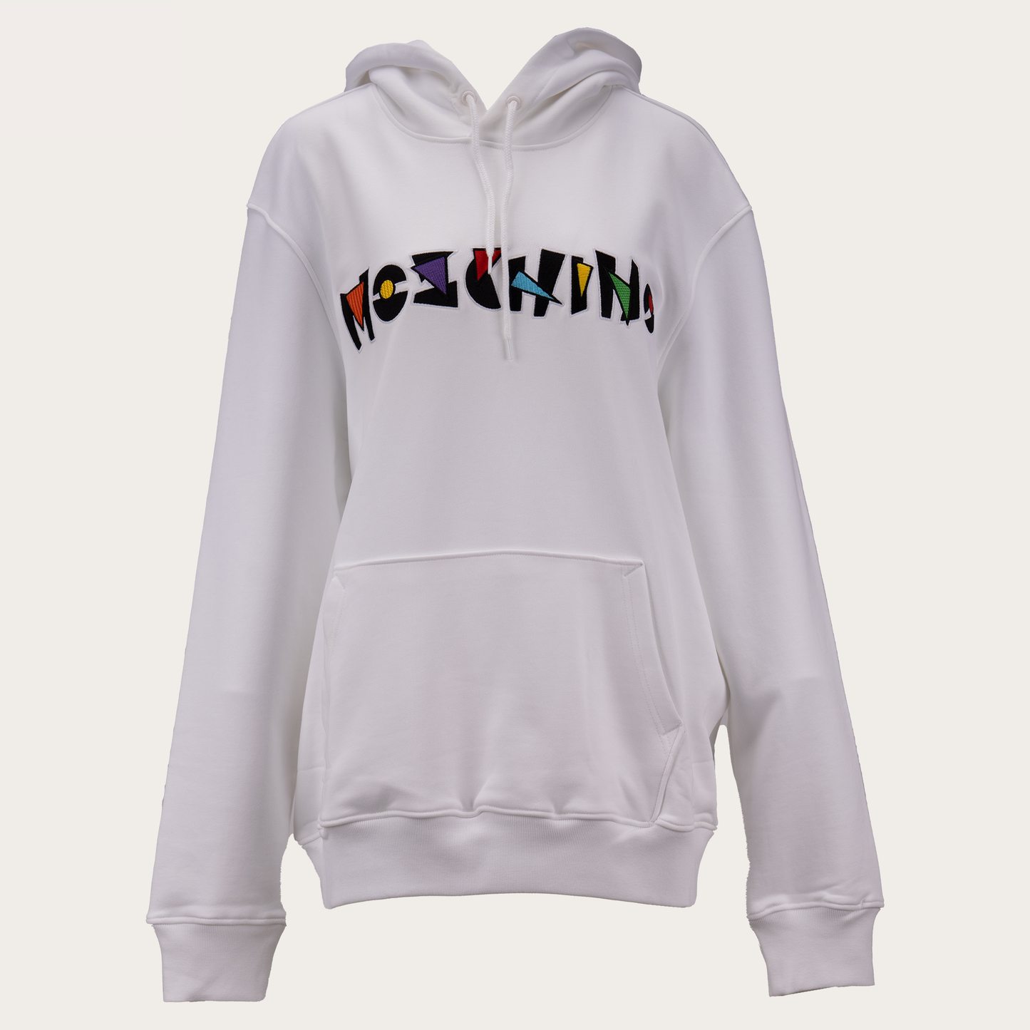 MOSCHINO WHITE HOODIE