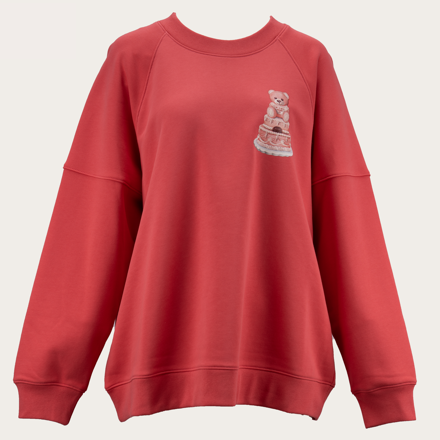 MOSCHINO RED SWEATSHIRT