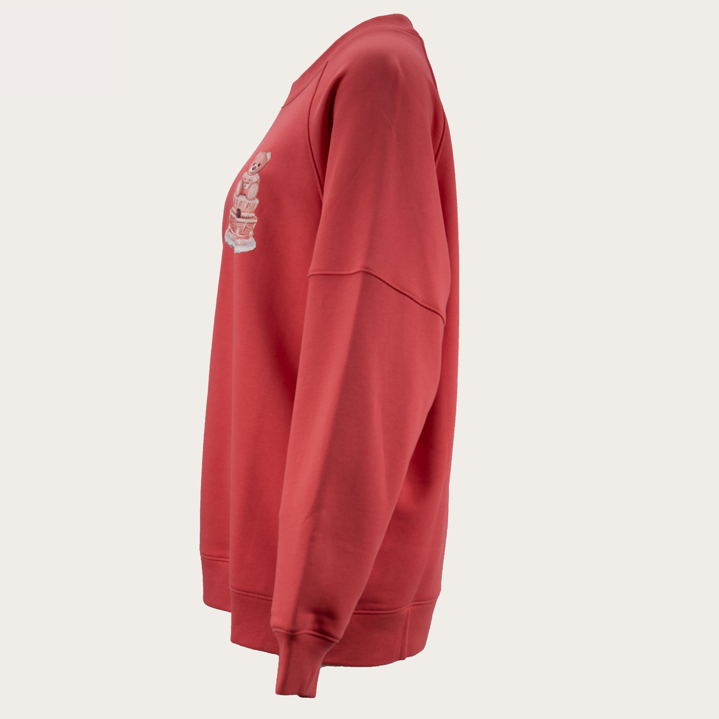 MOSCHINO RED SWEATSHIRT